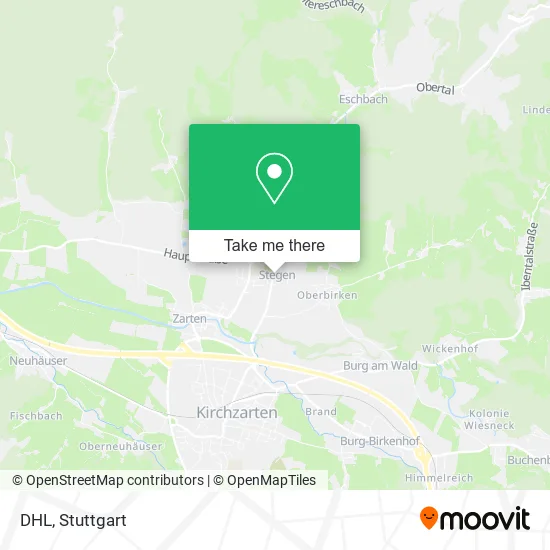 Карта DHL