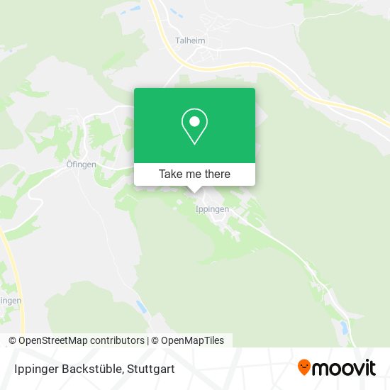 Ippinger Backstüble map
