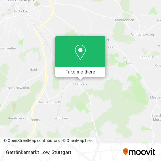 Карта Getränkemarkt Löw