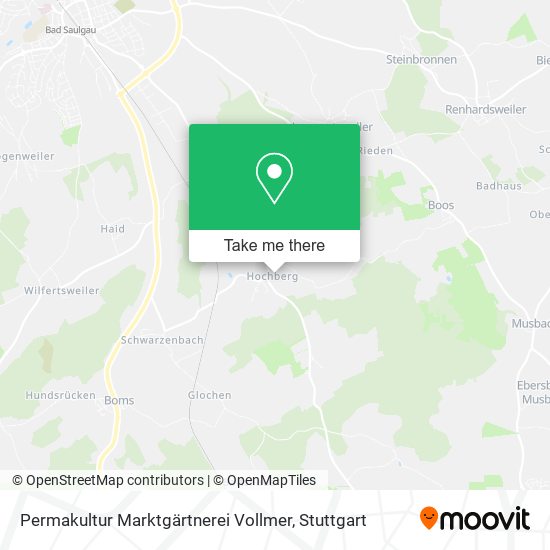Permakultur Marktgärtnerei Vollmer map