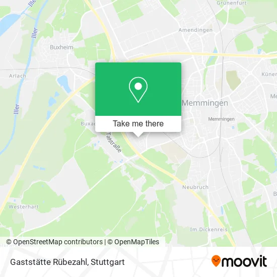Gaststätte Rübezahl map