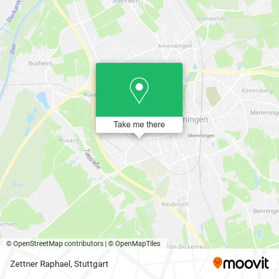 Карта Zettner Raphael
