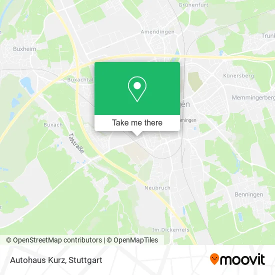 Карта Autohaus Kurz