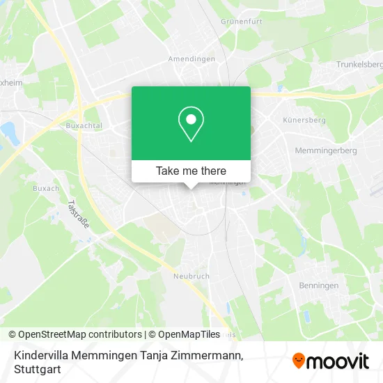 Карта Kindervilla Memmingen Tanja Zimmermann