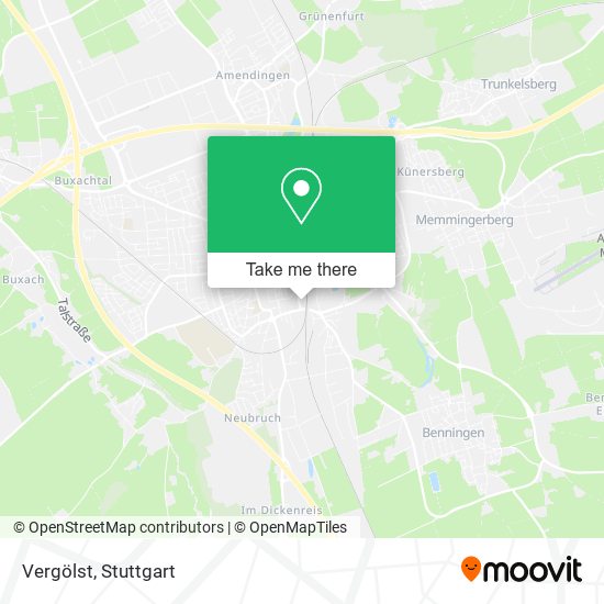 Карта Vergölst