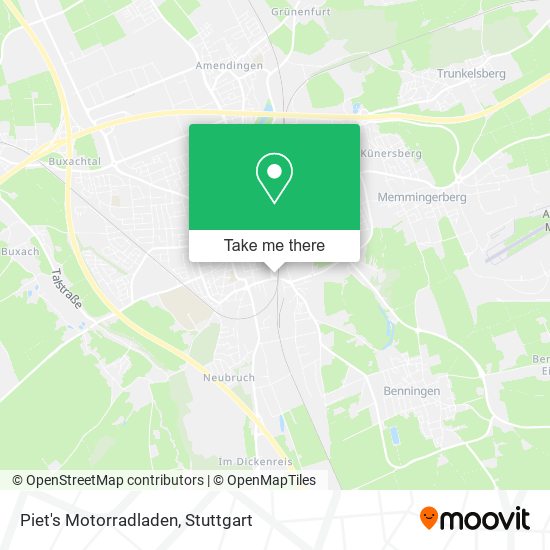 Piet's Motorradladen map