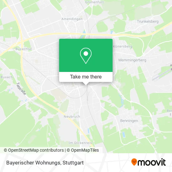Карта Bayerischer Wohnungs