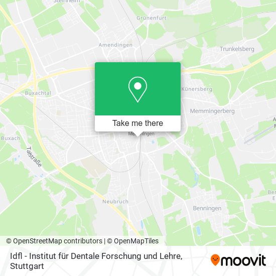 Idfl - Institut für Dentale Forschung und Lehre map
