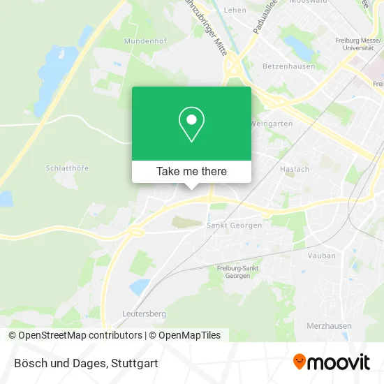 Карта Bösch und Dages