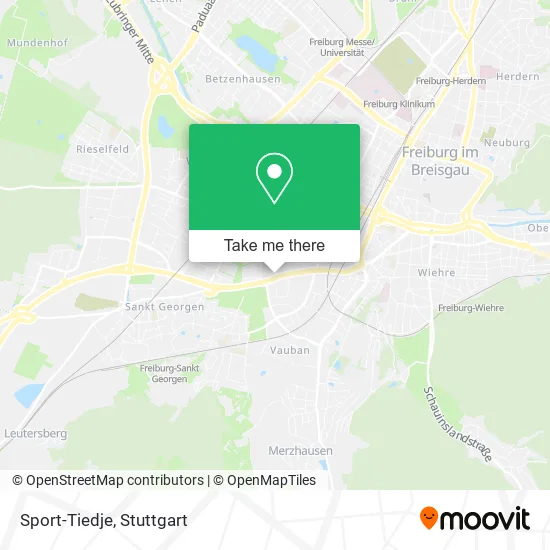 Карта Sport-Tiedje