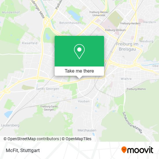 McFit map