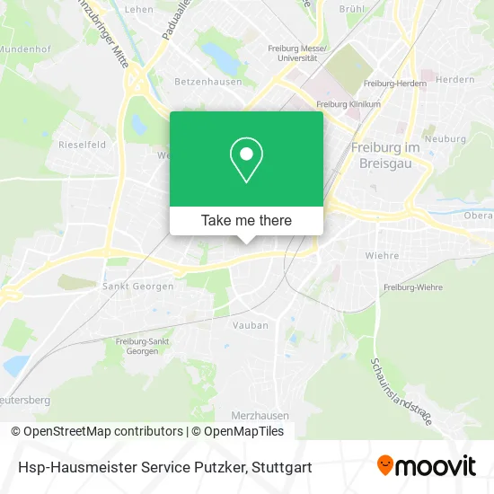 Карта Hsp-Hausmeister Service Putzker