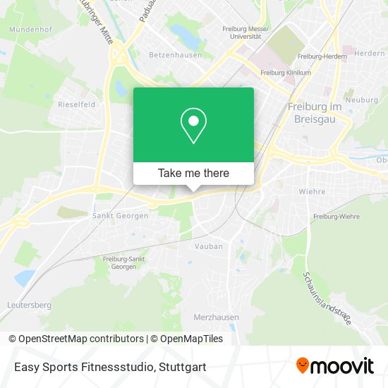 Easy Sports Fitnessstudio map