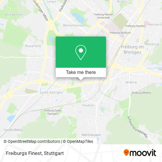 Карта Freiburgs Finest