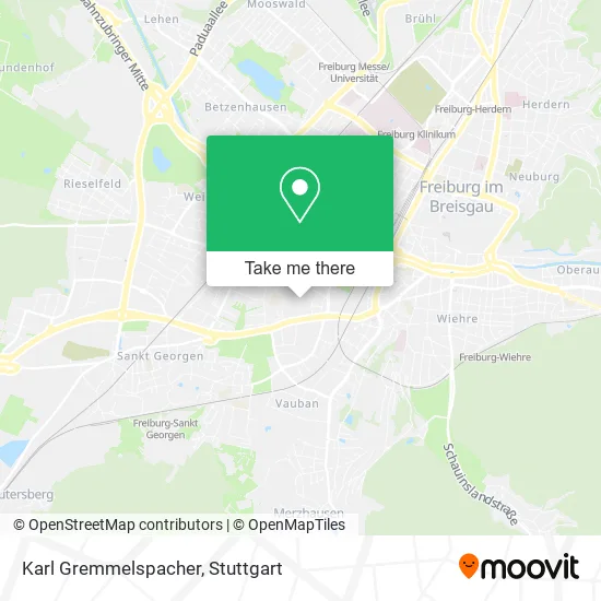 Карта Karl Gremmelspacher