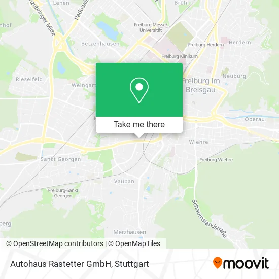 Карта Autohaus Rastetter GmbH