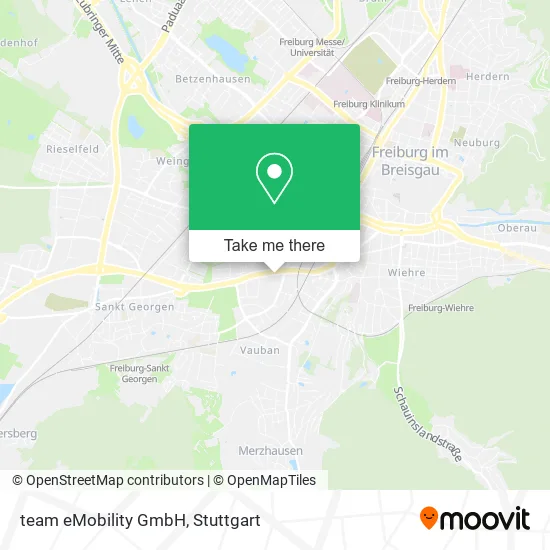 Карта team eMobility GmbH
