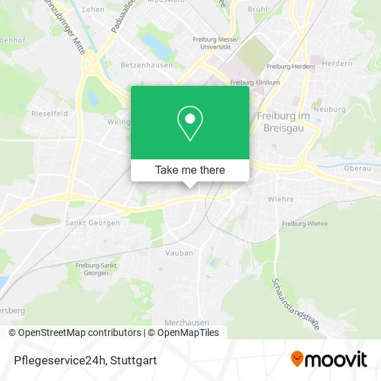 Карта Pflegeservice24h