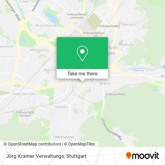 Jörg Kramer Verwaltungs map