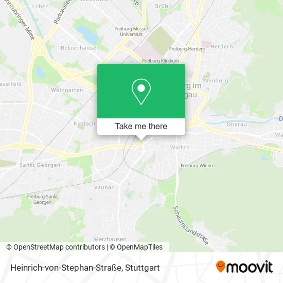Карта Heinrich-von-Stephan-Straße