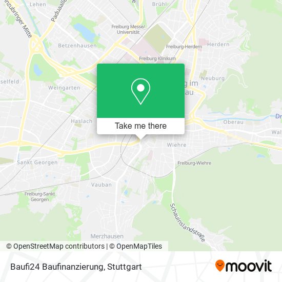 Baufi24 Baufinanzierung map