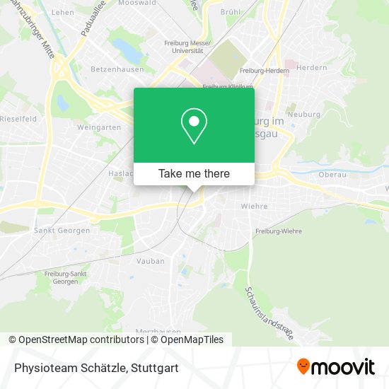 Physioteam Schätzle map