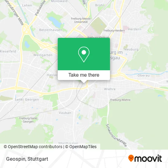 Карта Geospin