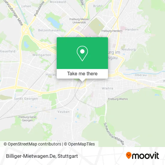 Карта Billiger-Mietwagen.De