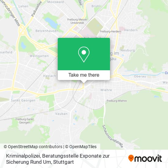Kriminalpolizei, Beratungsstelle Exponate zur Sicherung Rund Um map