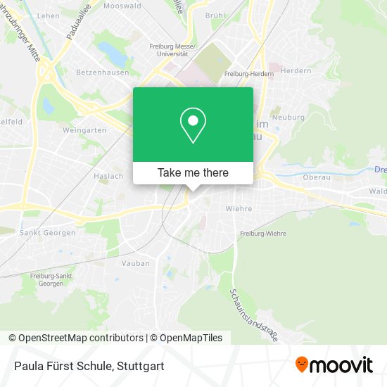 Paula Fürst Schule map