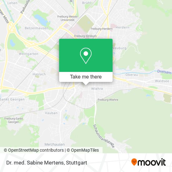 Dr. med. Sabine Mertens map