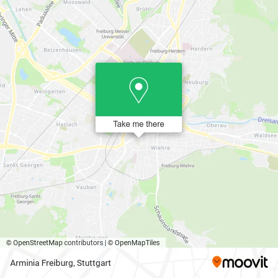 Карта Arminia Freiburg