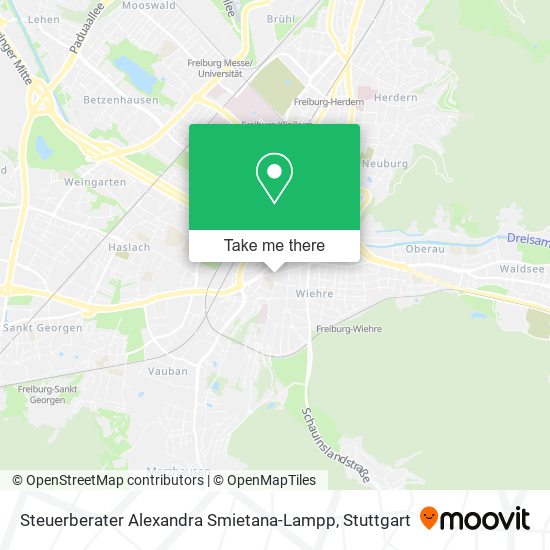 Steuerberater Alexandra Smietana-Lampp map