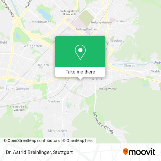 Dr. Astrid Breinlinger map
