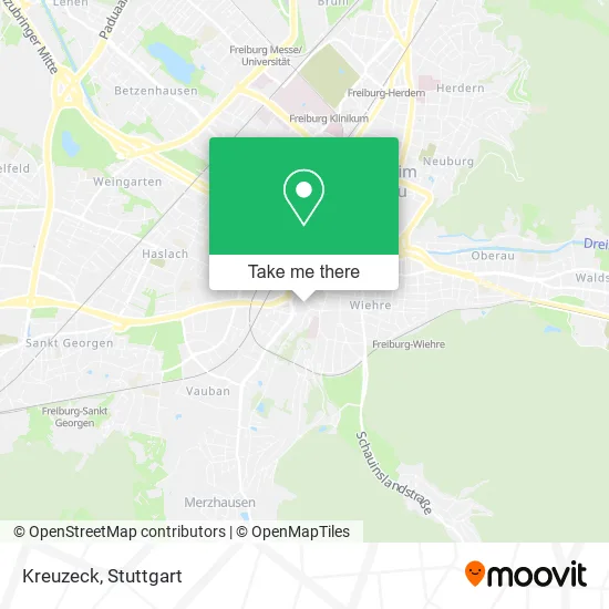 Карта Kreuzeck