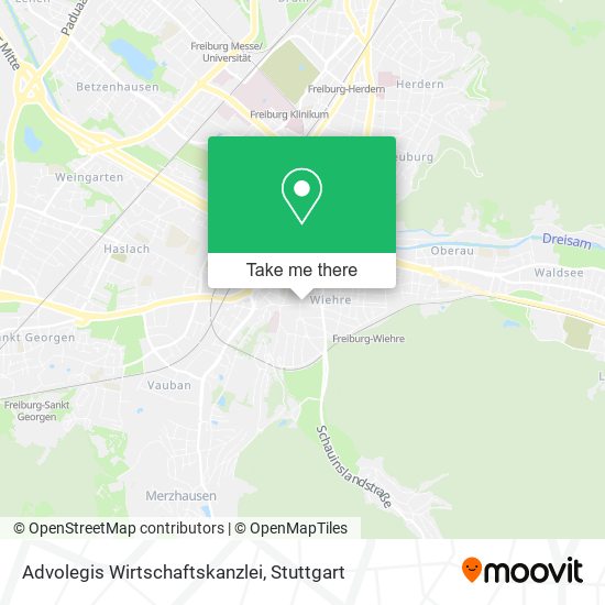 Advolegis Wirtschaftskanzlei map