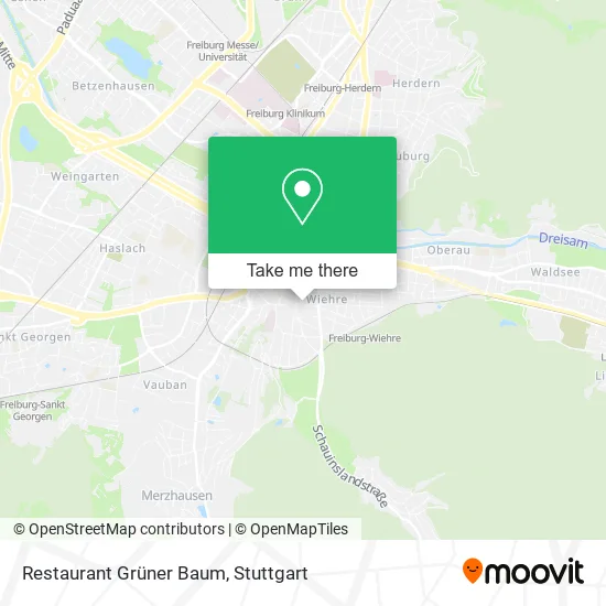 Карта Restaurant Grüner Baum