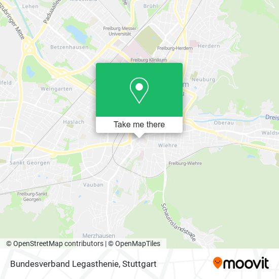 Bundesverband Legasthenie map