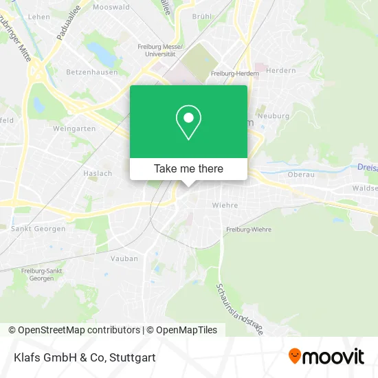 Карта Klafs GmbH & Co