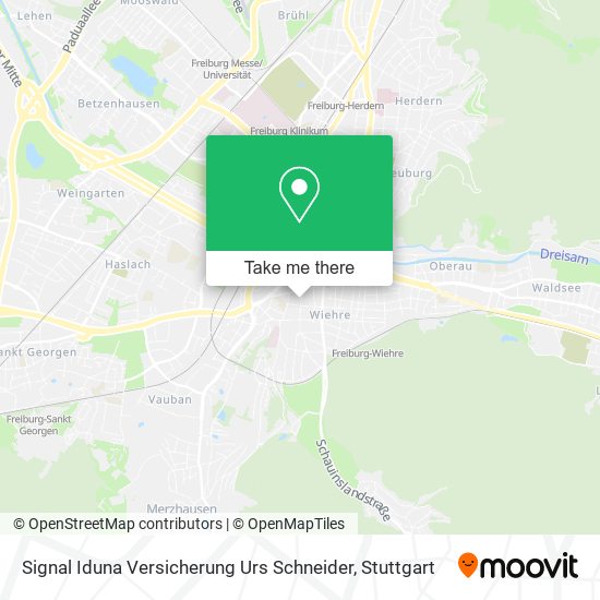 Карта Signal Iduna Versicherung Urs Schneider