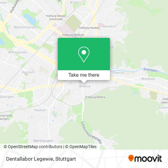 Карта Dentallabor Legewie