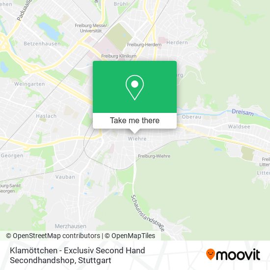 Klamöttchen - Exclusiv Second Hand Secondhandshop map