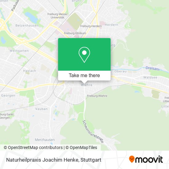 Naturheilpraxis Joachim Henke map