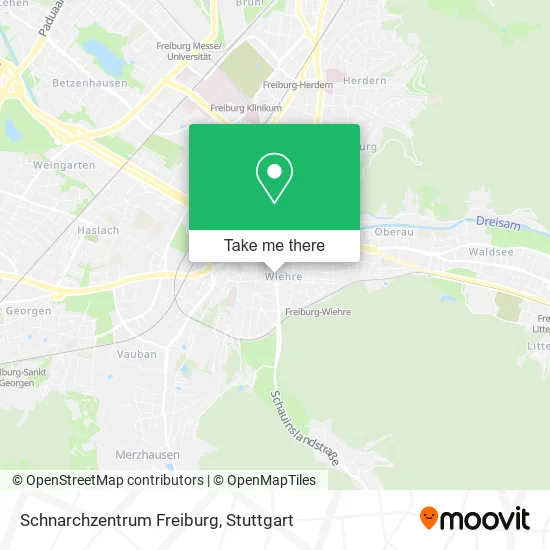 Карта Schnarchzentrum Freiburg