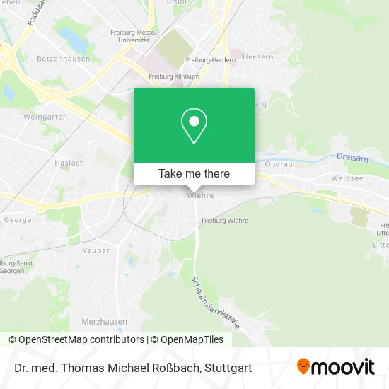 Карта Dr. med. Thomas Michael Roßbach