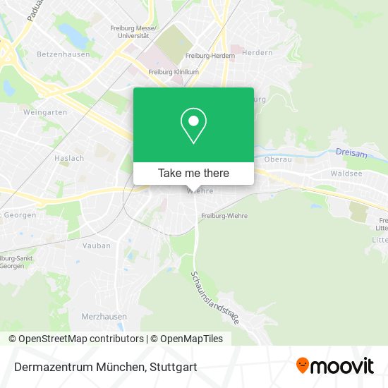 Dermazentrum München map