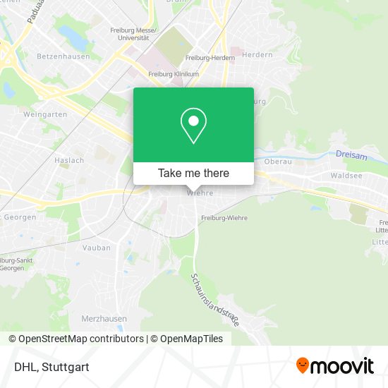 Карта DHL