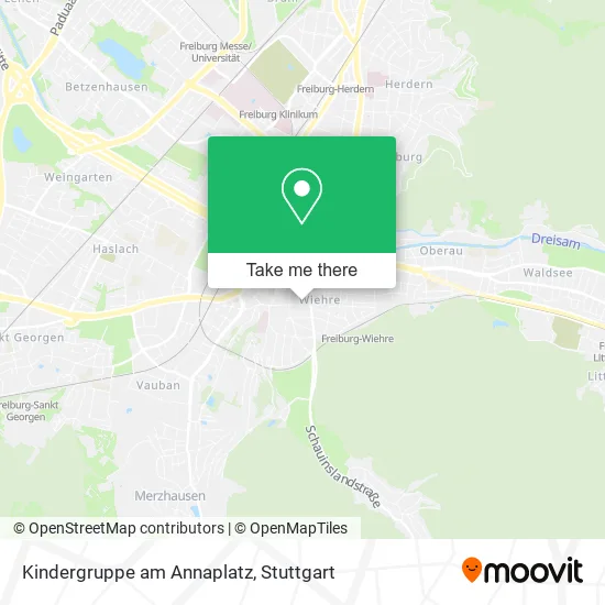 Карта Kindergruppe am Annaplatz