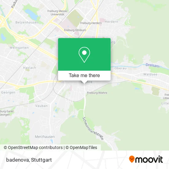 Карта badenova