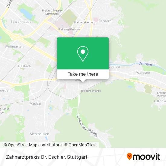 Карта Zahnarztpraxis Dr. Eschler